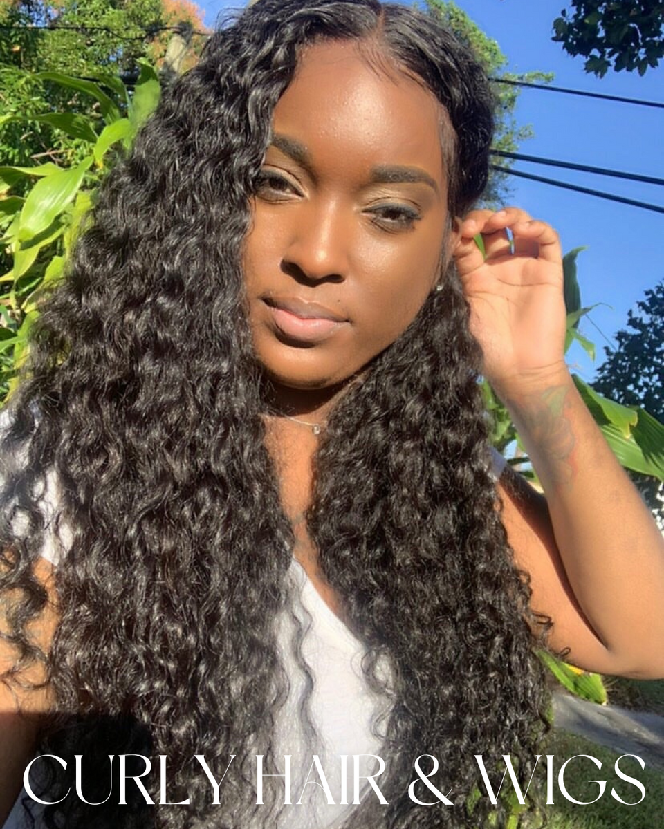 WAVY/CURLY HAIR & WIGS