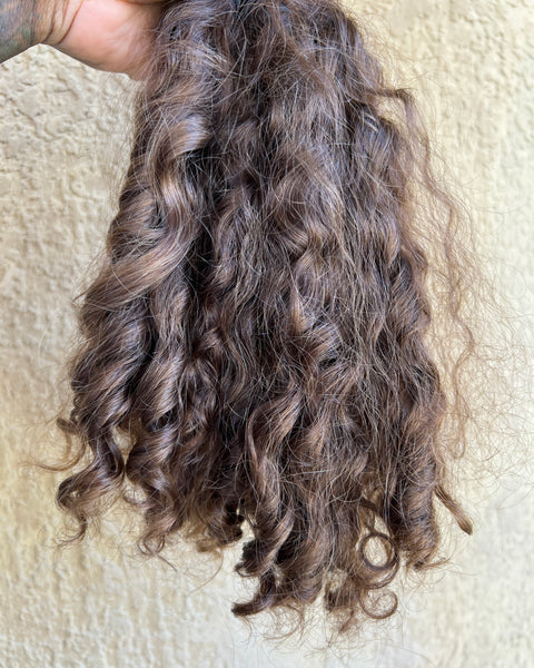 Raw Curly Single Donor Hair