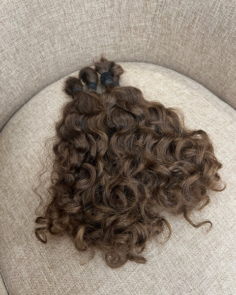 Raw Curly Single Donor Hair
