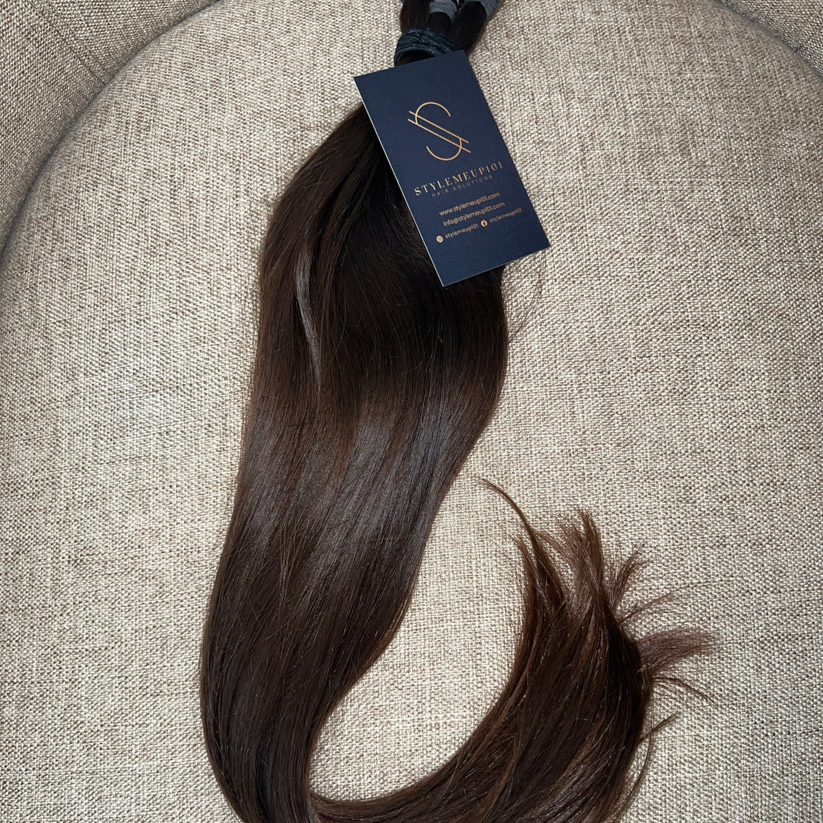 Raw Straight Single Donor Hair