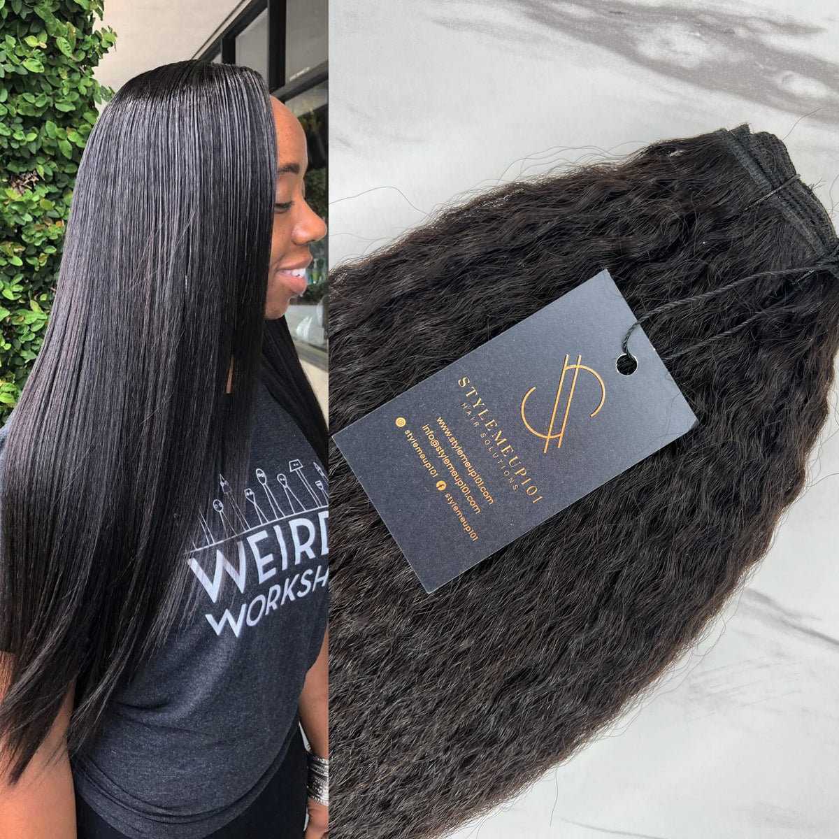 Luxe Relaxed Kinky Straight