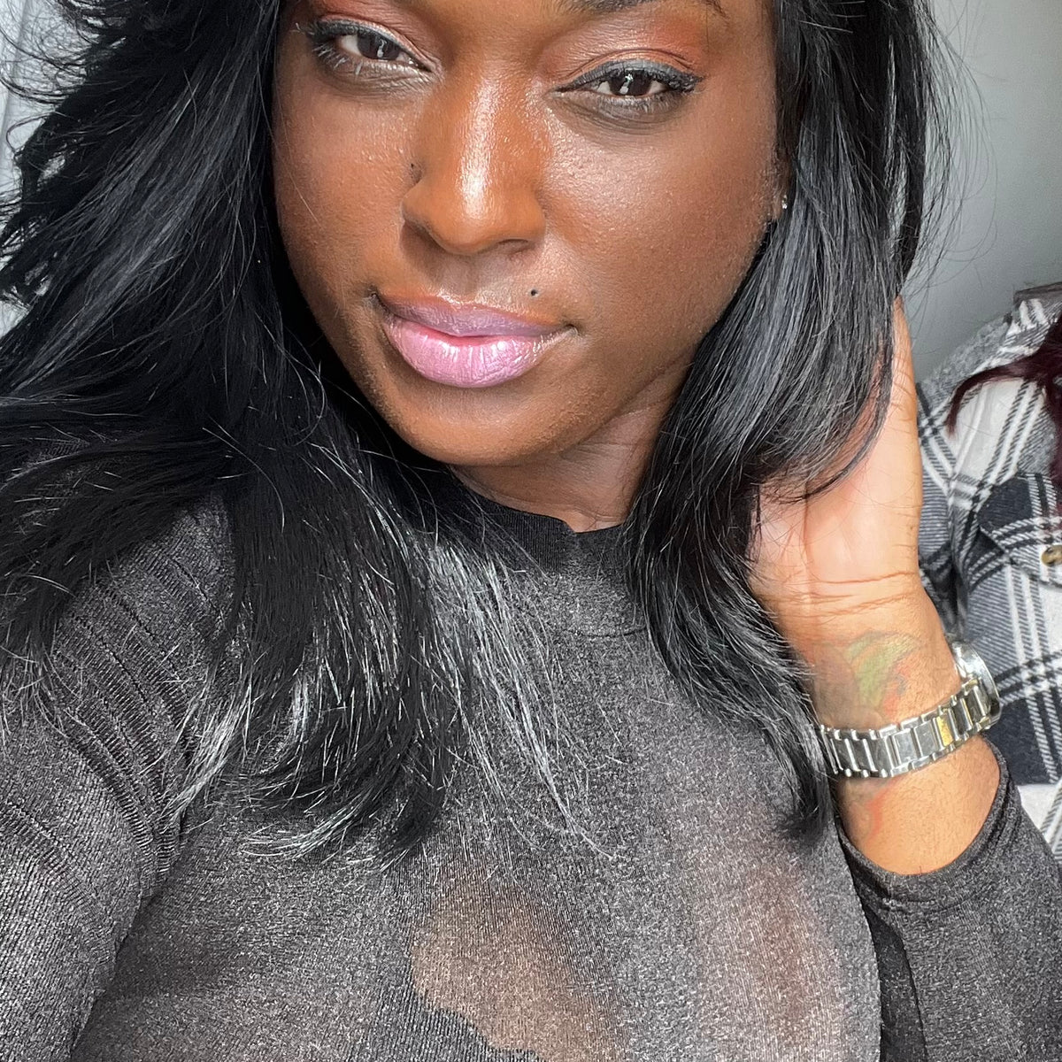 Free Part Layered Custom 5x5 Closure Wig