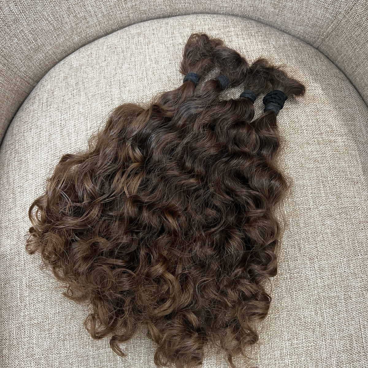 Raw Curly Single Donor Hair