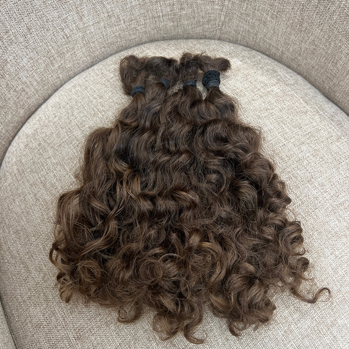 Raw Curly Single Donor Hair